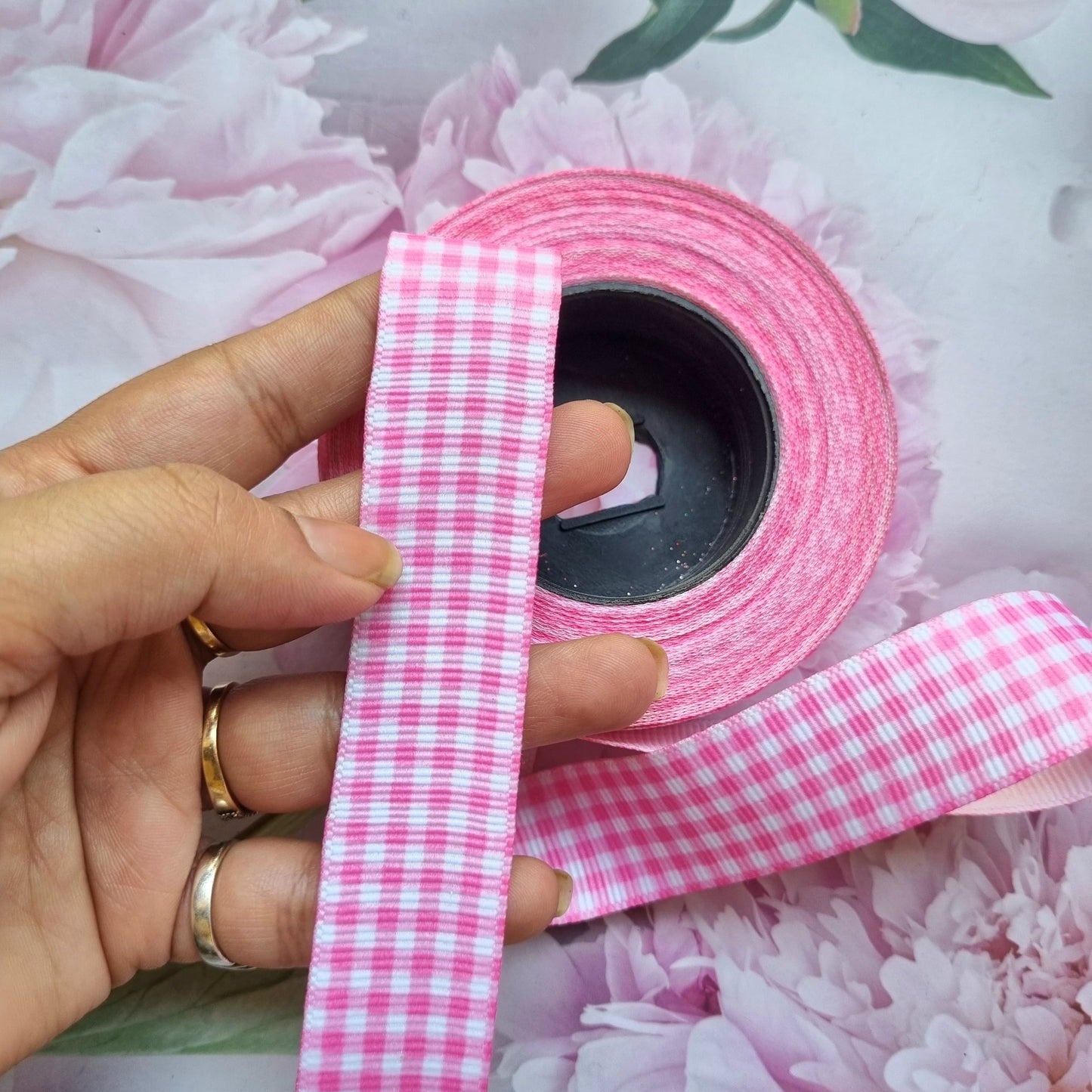 Gross Grain Ribbons (Gingham)