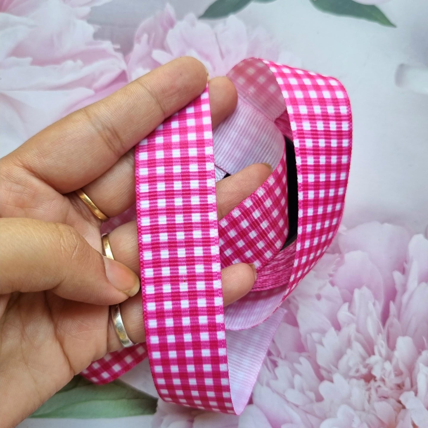 Gross Grain Ribbons (Gingham)