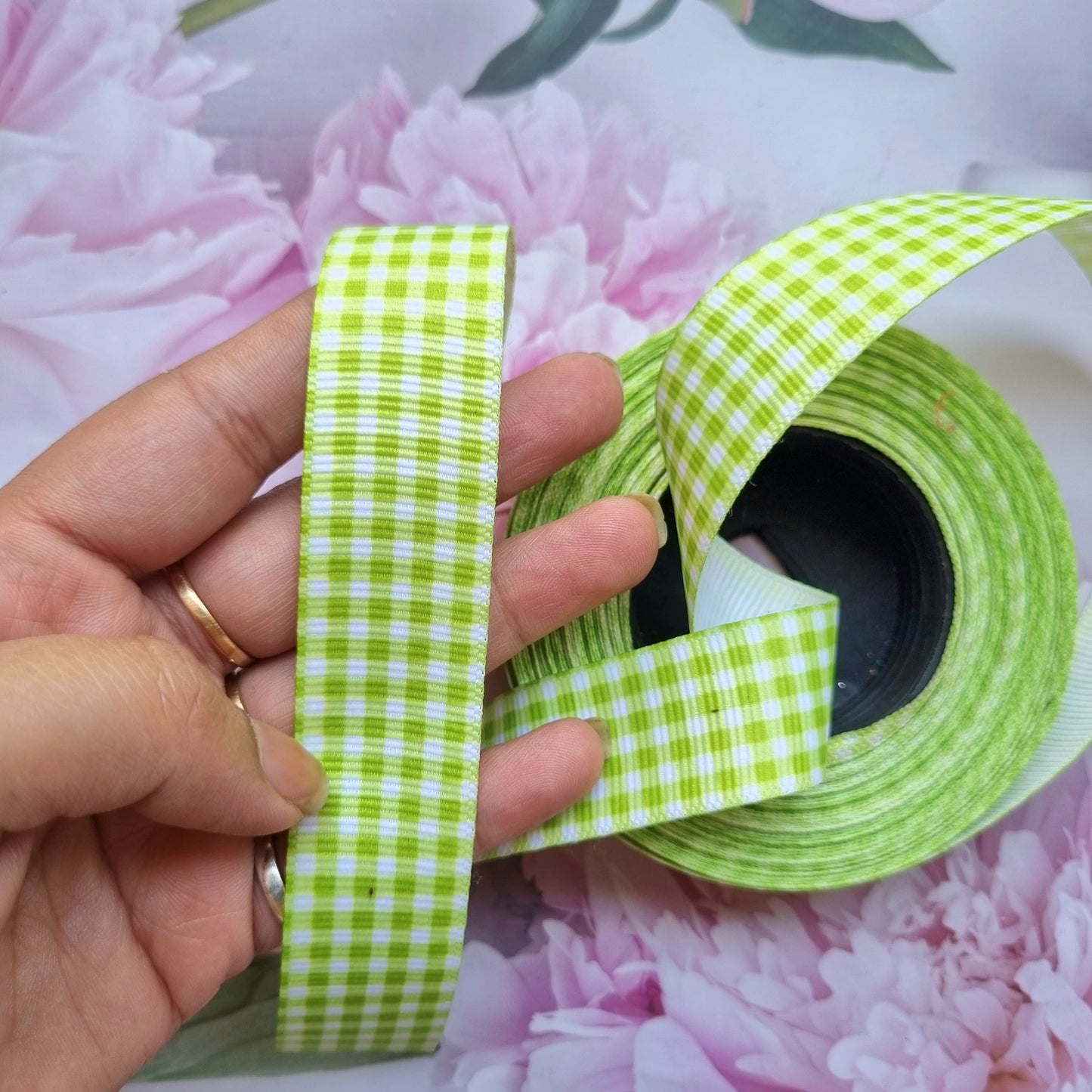 Gross Grain Ribbons (Gingham)