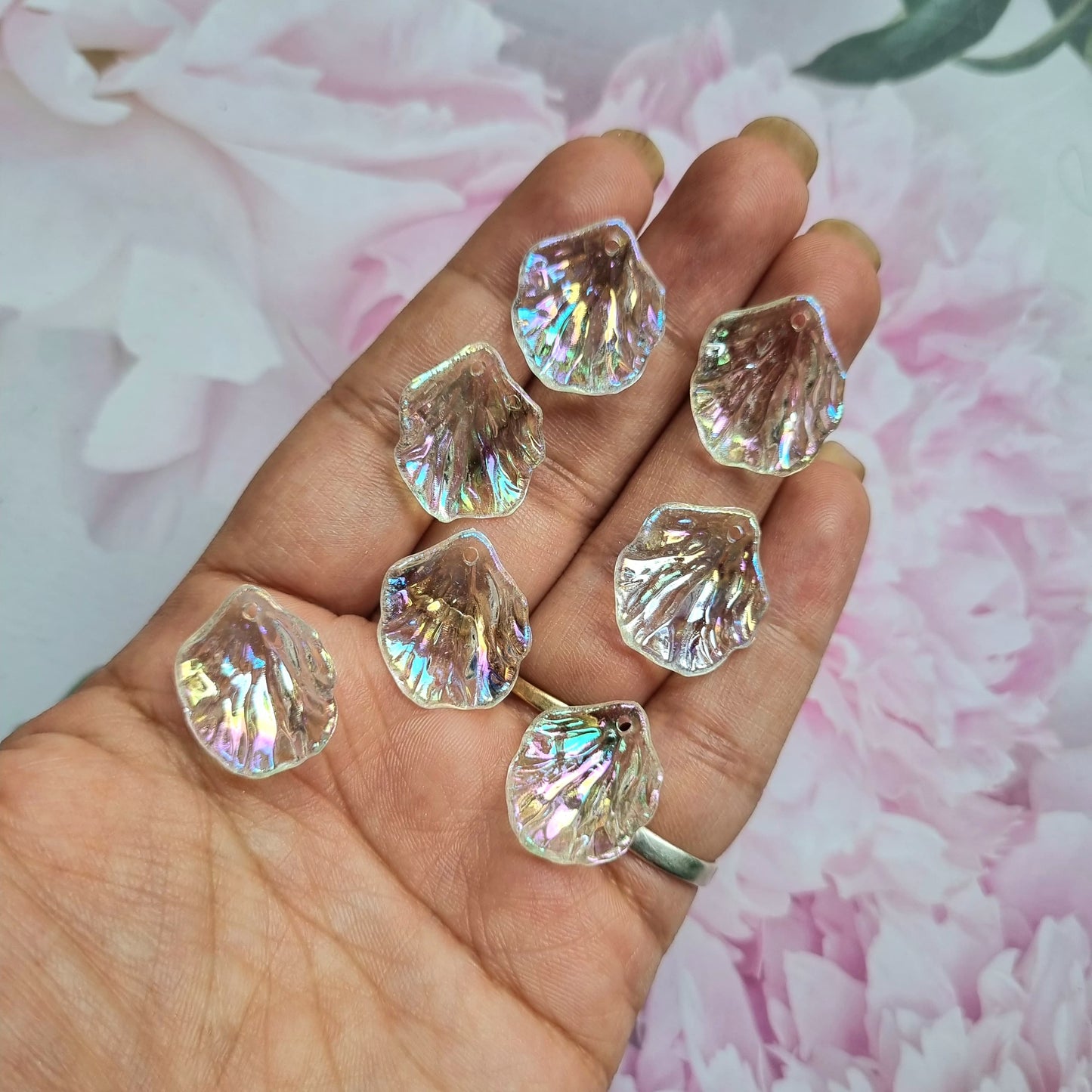 Acrylic Shell Beads
