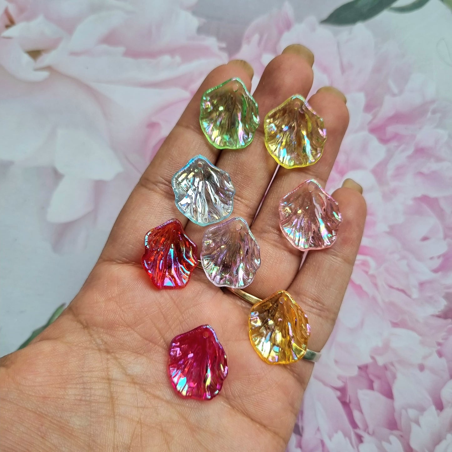 Acrylic Shell Beads (Colourful)