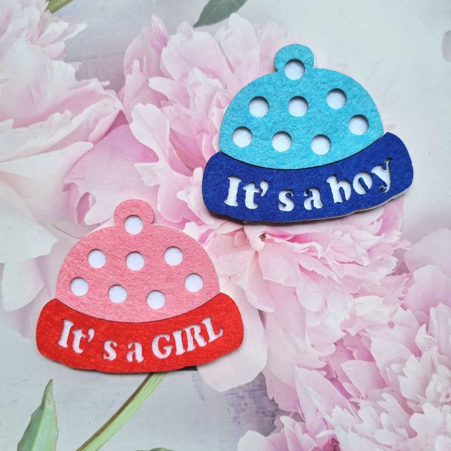 Felt Embellishment - Bell (It's a boy or girl)