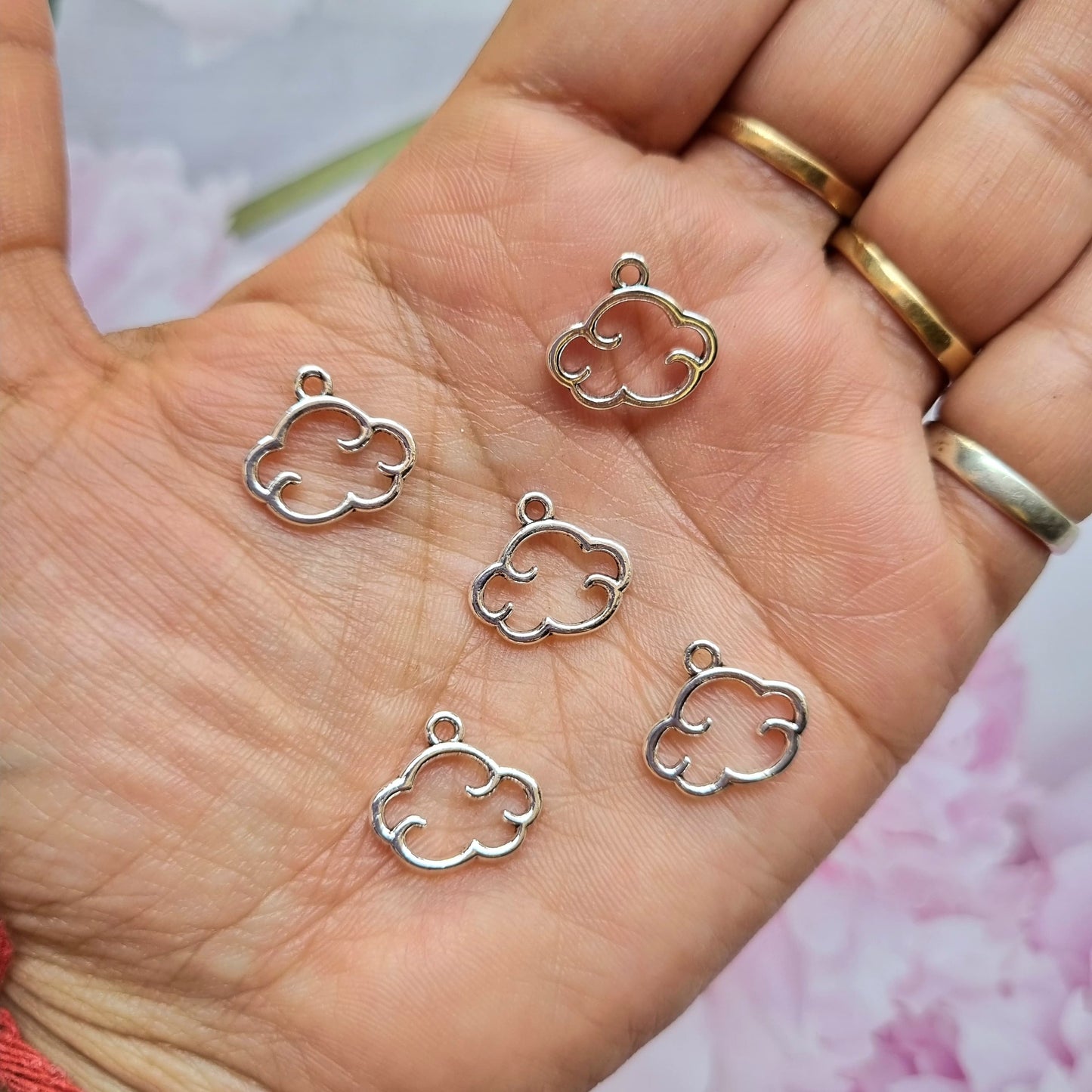 Metal Charms - Cloud