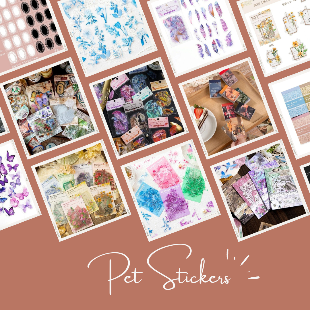 PET Stickers – YV Craft Supplies