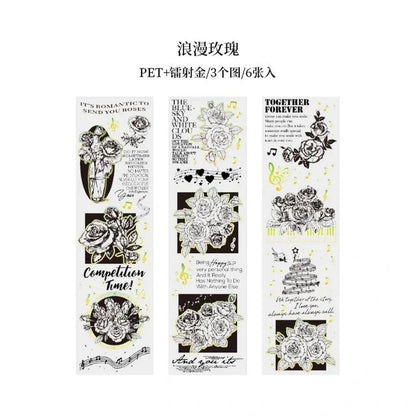 Blooming Season PET Stickers