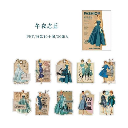 Fashion PET Stickers