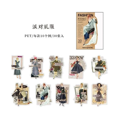 Fashion PET Stickers