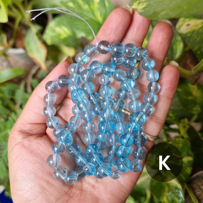Transparent Coloured Glass Beads