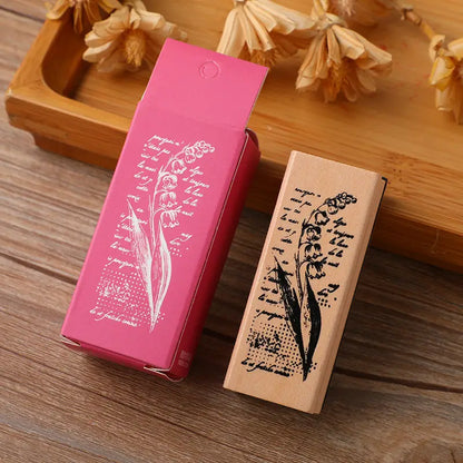 Wooden Rubber Stamps
