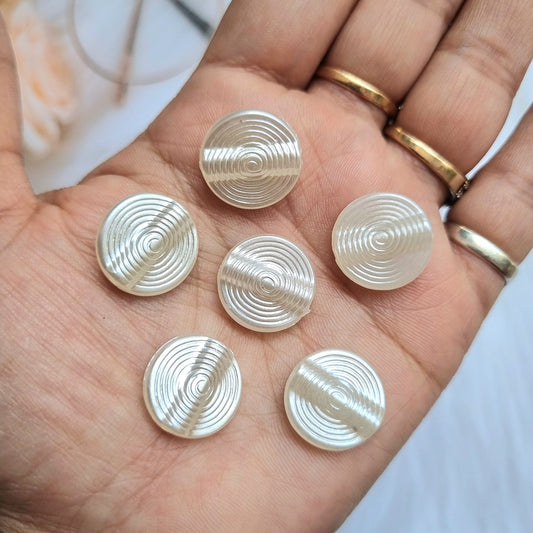 Acrylic Spiral Beads