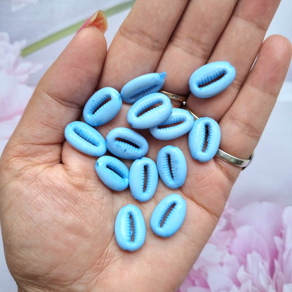 Acrylic Cowry Beads