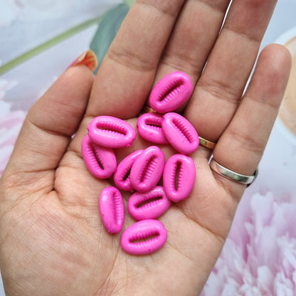 Acrylic Cowry Beads