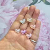 Acrylic Luminous Heart Beads