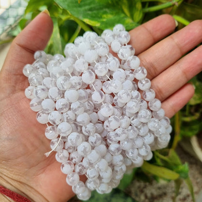 Acrylic Crackle beads