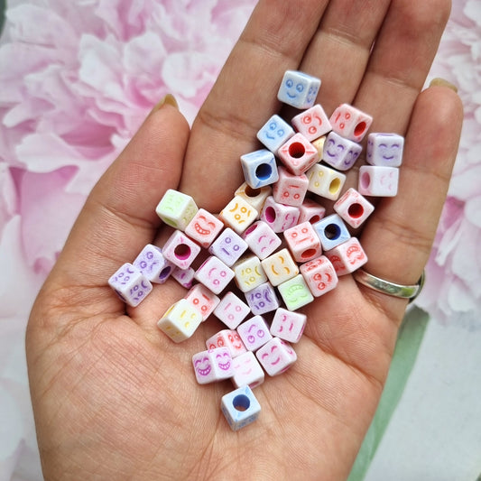 Acrylic Emoji Beads