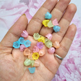 Acrylic Bell Flower Beads