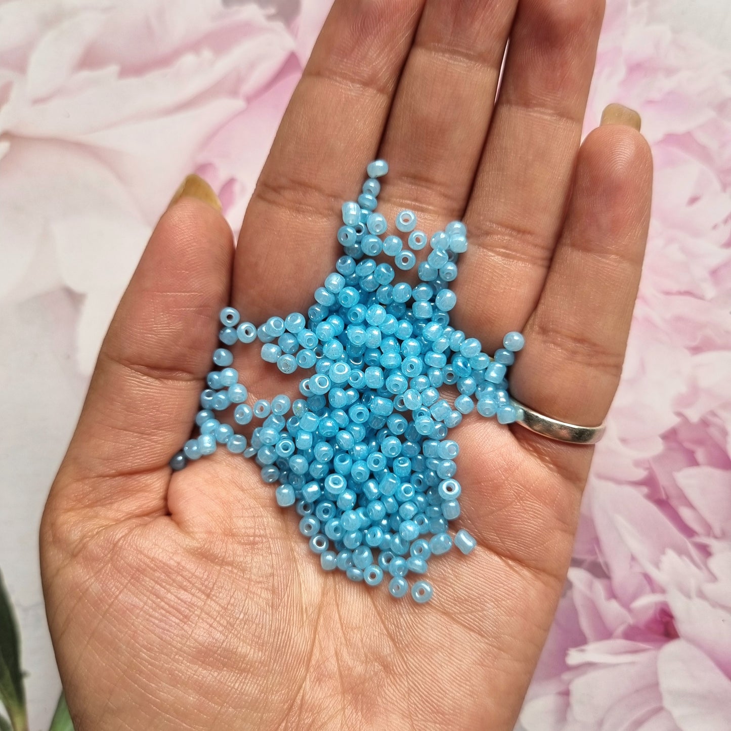 Rogini Dyed Seed Beads | Size - 8/0 (3mm)