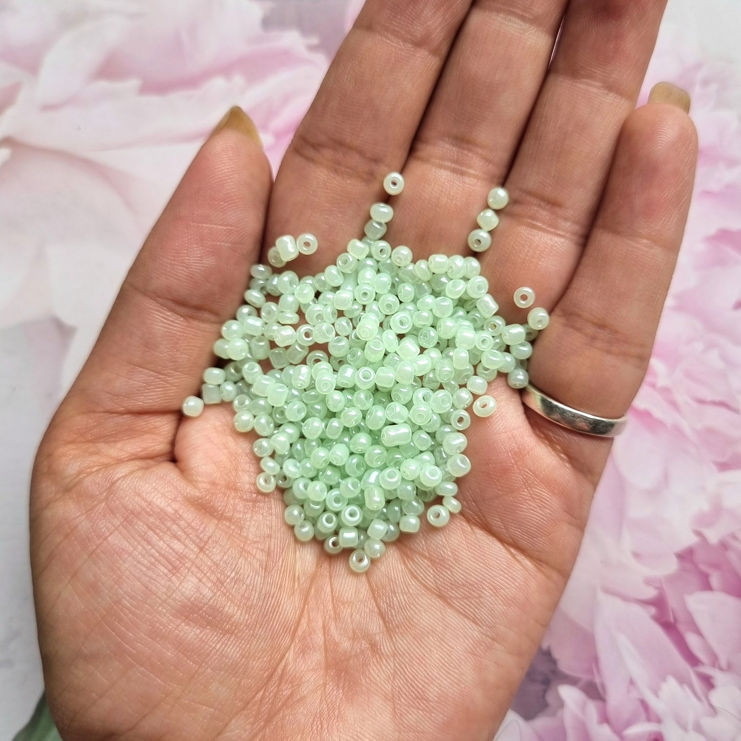 Rogini Dyed Seed Beads | Size - 8/0 (3mm)