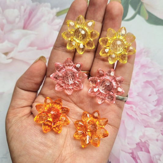 Acrylic Flower Bead