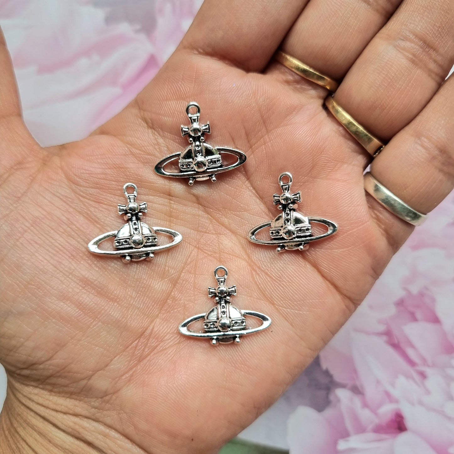 Metal Beads - Planet / Vivi Charms