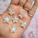 Luminous Acrylic Glitter Star Beads