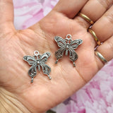 Metal Charms - Butterfly