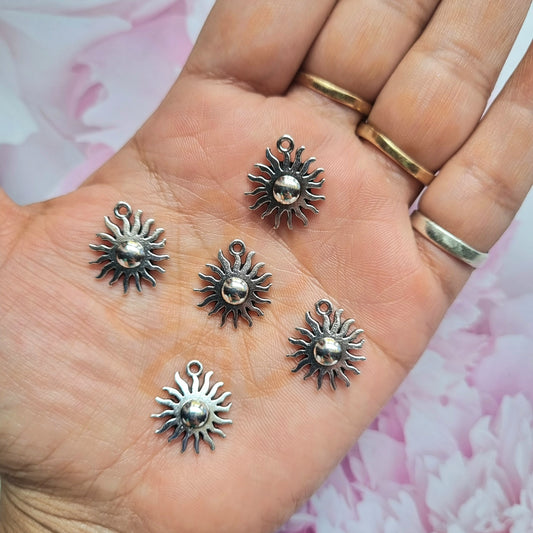 Metal Charms - Sun