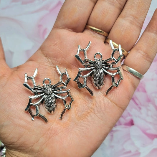 Metal Charms - Spider