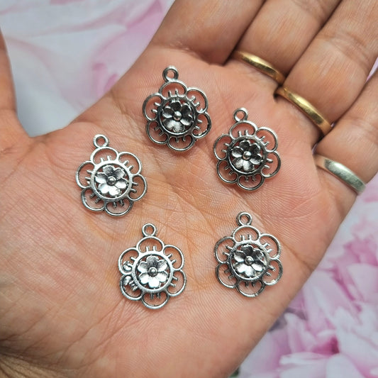Metal Charms - Flower