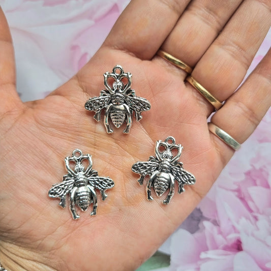 Metal Charms - Wasp / Bee