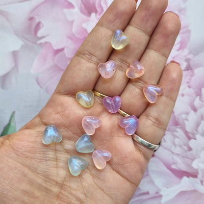 Luminous Heart Beads
