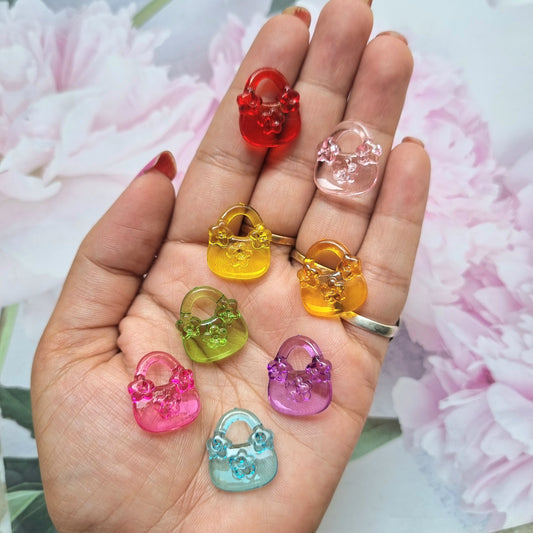 Acrylic Purse Charms