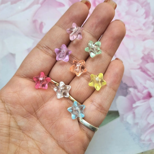 Acrylic Star Beads