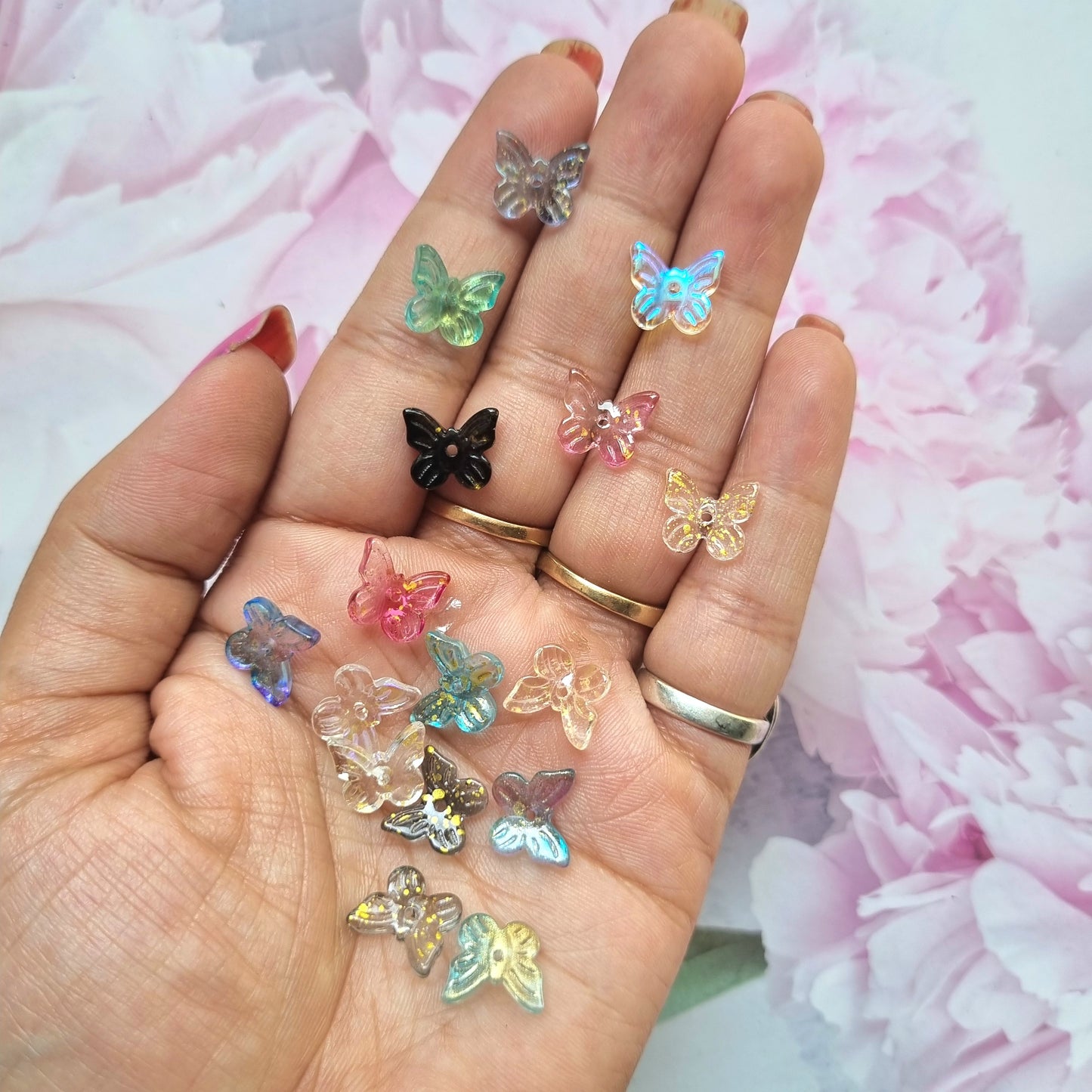 Glass Beads - Butterfly