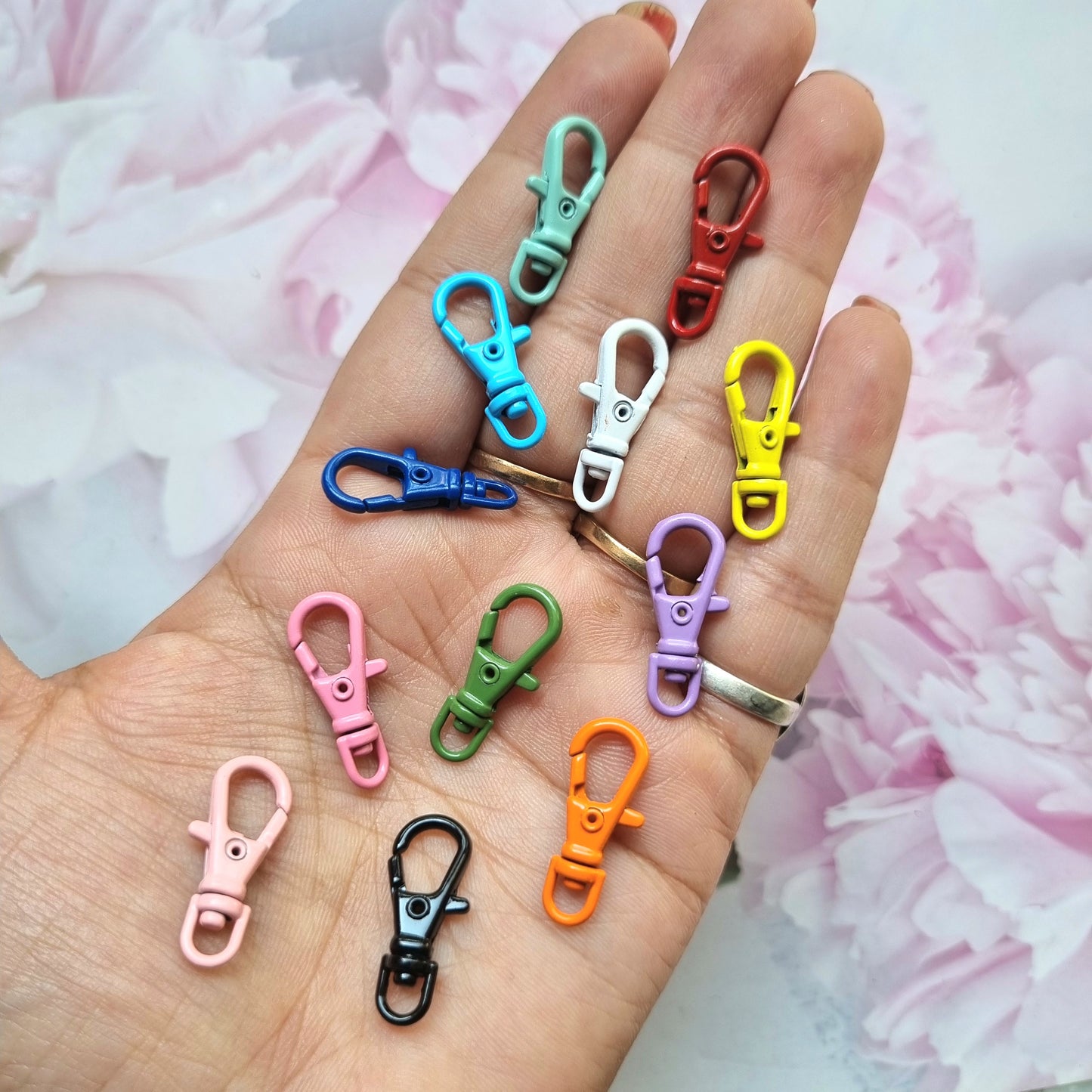 Jewellery Findings - Colored Lobster Hooks