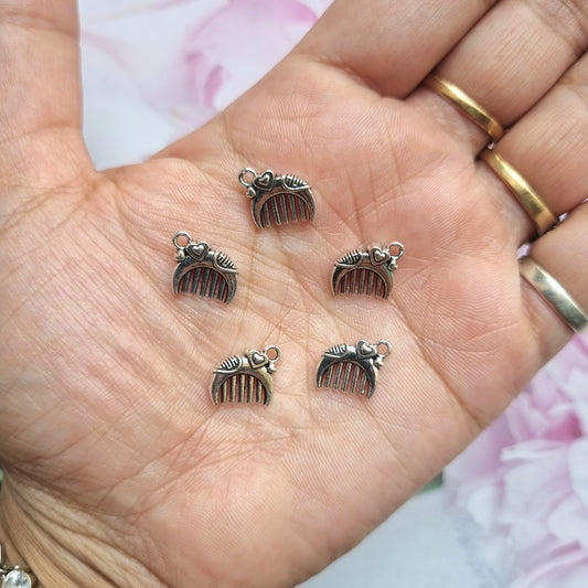 Metal Charms - Comb