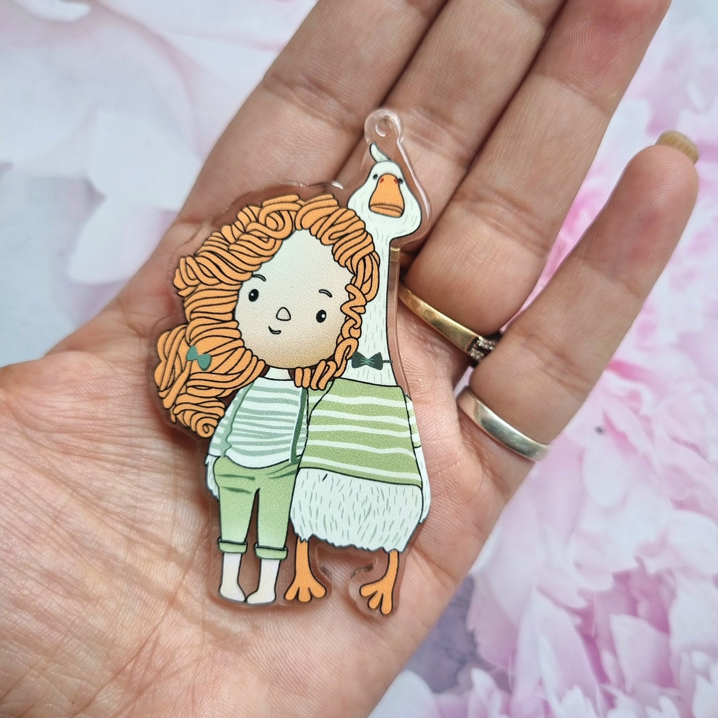 Acrylic Printed Pendant - Doll