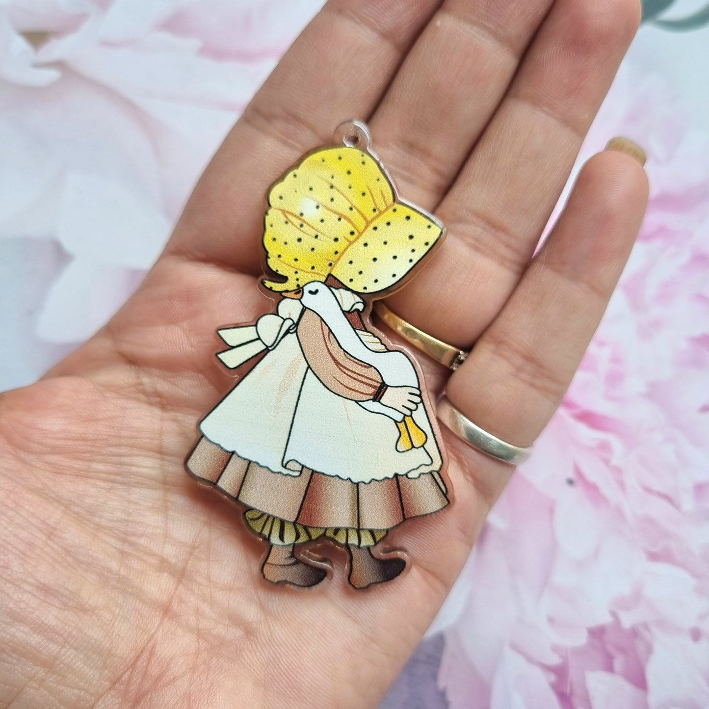 Acrylic Printed Pendant - Doll