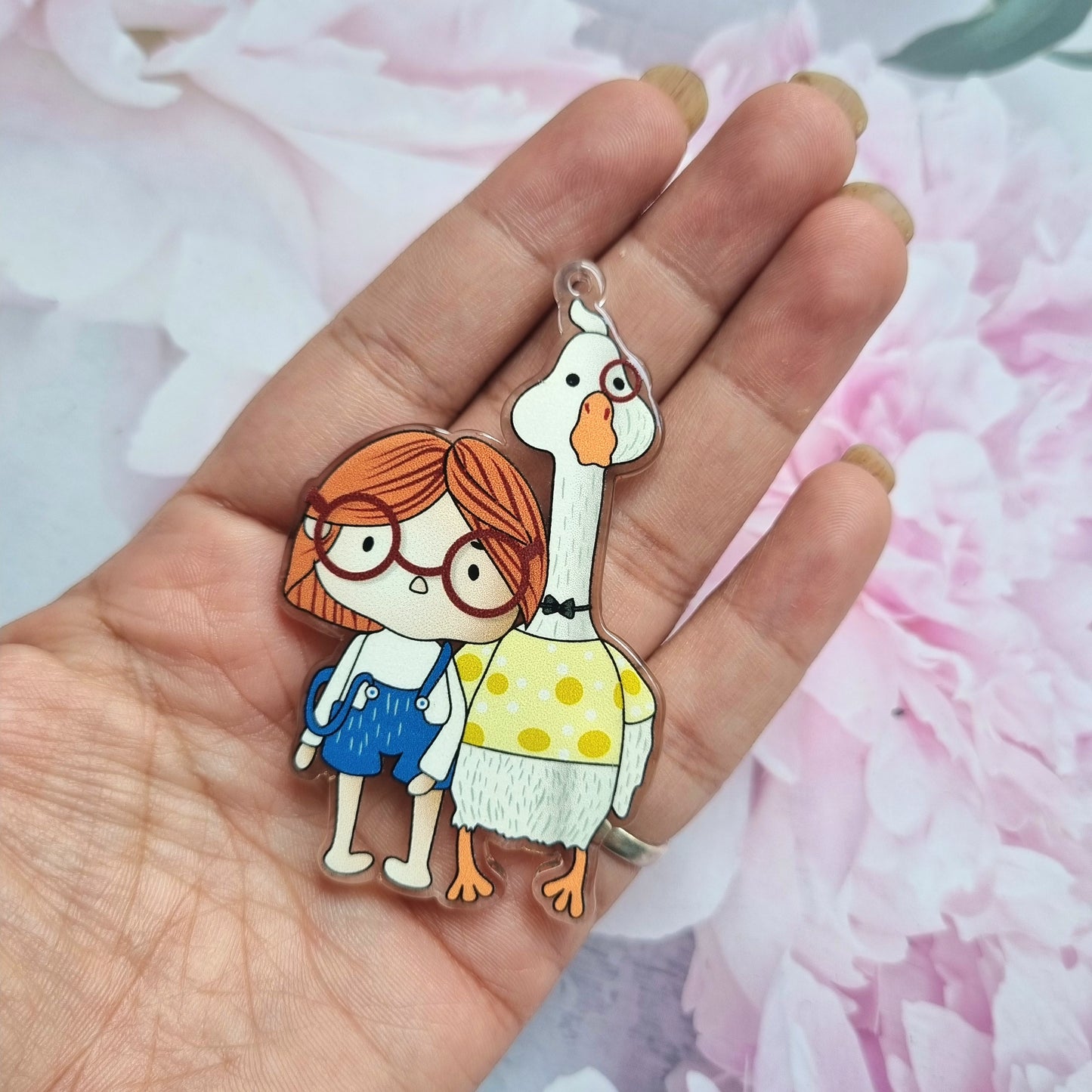 Acrylic Printed Pendant - Doll