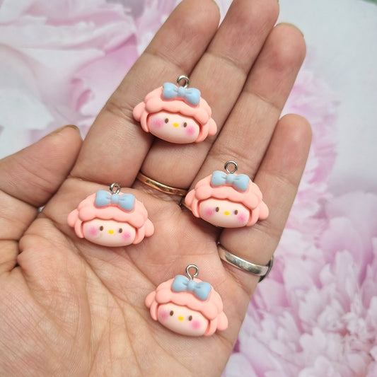 Resin Charms - Girl / Doll