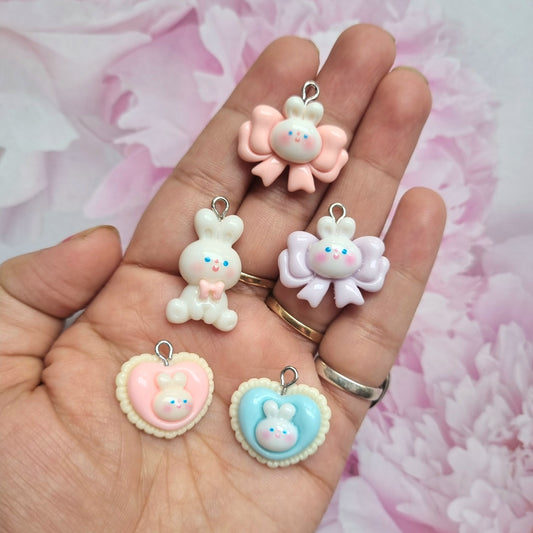 Resin Charms - Rabbit