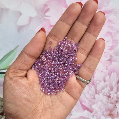 Seed Beads Rainbow Shine | Size - 8/0 (3mm)