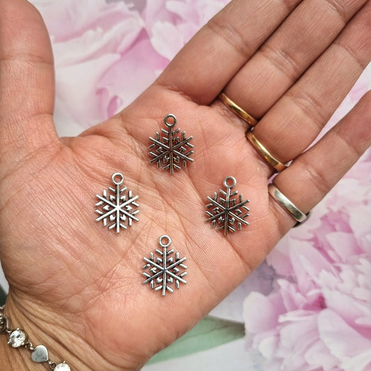 Metal Charms - Snowflake