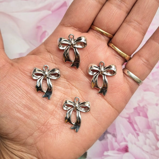 Metal Charms - Bow