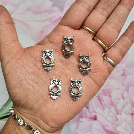 Metal Charms - Owl