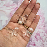Acrylic Transparent Butterfly Beads