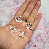 Acrylic Transparent Butterfly Beads