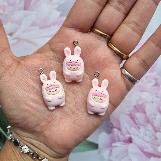 Resin Charms - Rabbit Girl