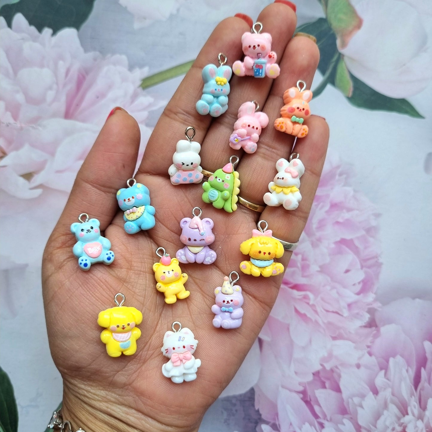 Resin Charms - Mixed Animals