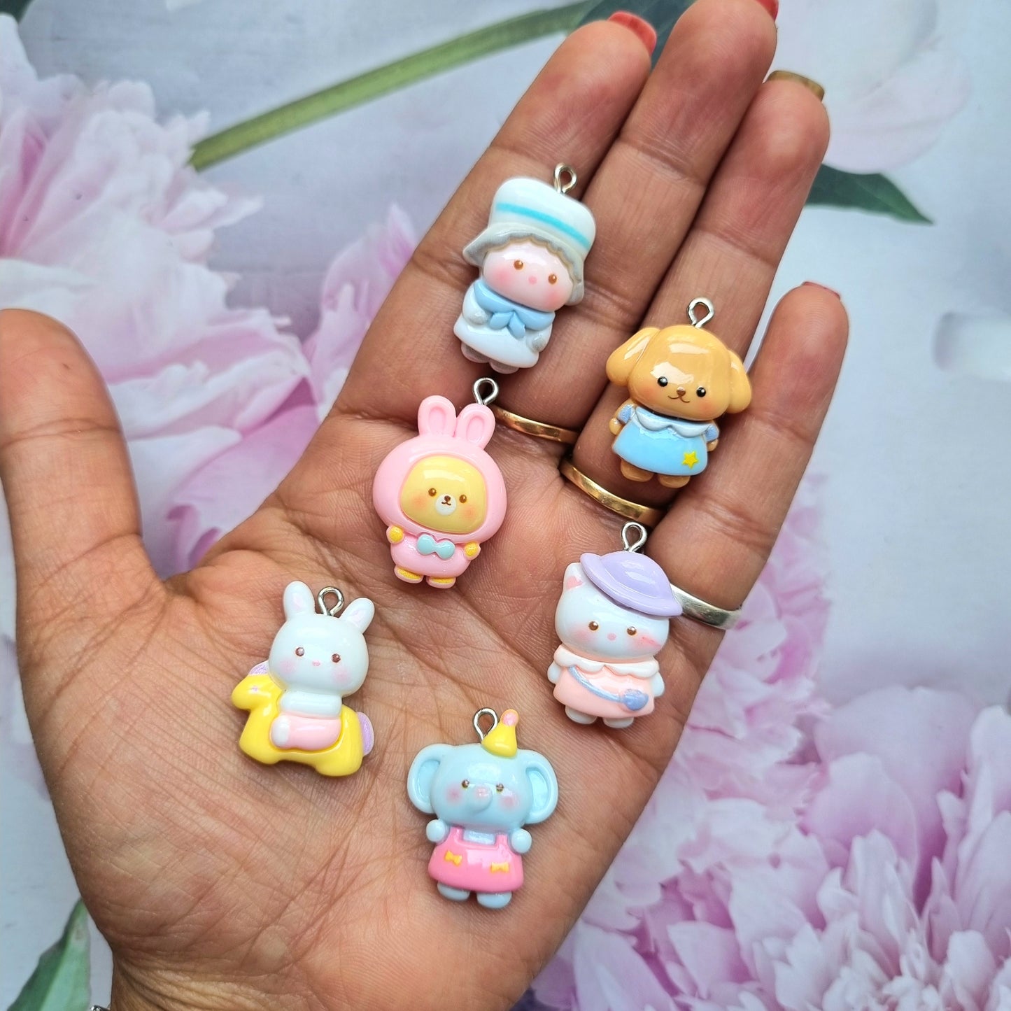 Resin Charms - Mixed Animal